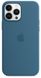 Чохол Silicone Case with Magsafe для iPhone 13 Pro Blue Jay AAA