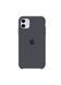Чехол силиконовый soft-touch ARM Silicone Case для iPhone 11 серый Charcoal Gray