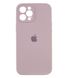Чехол Silicone Case Full Camera Protective (AA) для Apple iPhone 12 Pro (Серый / Lavender)