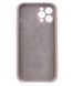Чехол Silicone Case Full Camera Protective (AA) для Apple iPhone 12 Pro (Серый / Lavender)