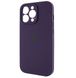 Чехол Silicone Case Full Camera Protective AA для Apple iPhone 15 Pro Max Elderberry