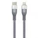 Cable Remax (OR) Super PD Fast Charging RC-151cl Type-C -> Lightning Silver 1m