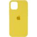 Чехол Silicone Case Full Protective AA для Apple iPhone 15 Yellow