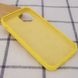 Чехол Silicone Case Full Protective AA для Apple iPhone 15 Yellow