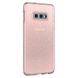 Чохол силіконовий Spigen Original Liquid Crystal Glitter для Samsung Galaxy S10e прозорий Rose Quartz Clear