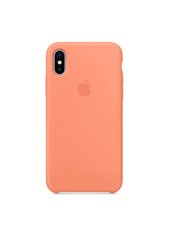 Чохол силіконовий soft-touch ARM Silicone case для iPhone Xr помаранчевий Nectarine фото