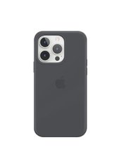 Чехол силиконовый soft-touch ARM Silicone Case для iPhone 13 Pro Max серый Charcoal Gray фото