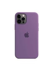 Чехол силиконовый soft-touch ARM Silicone Case для iPhone 12 Pro Max фиолетовый Purple фото