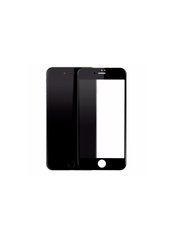 Захисне скло для iPhone 6 / 6s CAA 3D ​​із закругленими краями чорна рамка Black фото