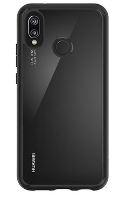Чехол противоударный Spigen Original Ultra Hybrid для Huawei P20 lite/Nova 3e черный ТПУ+стекло Black фото