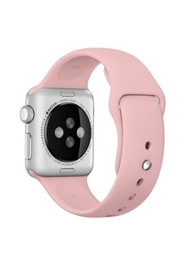 Ремешок Sport Band для Apple Watch 42/44mm силиконовый розовый спортивный size(s) ARM Series 5 4 3 2 1 Pink фото