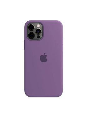 Чехол силиконовый soft-touch ARM Silicone Case для iPhone 12 Pro Max фиолетовый Purple фото