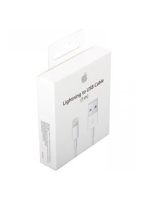 Кабель Lightning to USB Apple 1 метр White (MD818ZM/A) фото