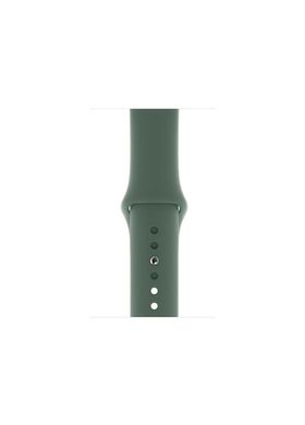 Ремешок Sport Band для Apple Watch 38/40mm силиконовый зеленый спортивный ARM Series 6 5 4 3 2 1 Pine Green фото