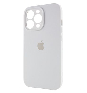 Чохол Silicone Case Full Camera Protective (AA) для Apple iPhone 15 Pro Max (Білий / White) фото