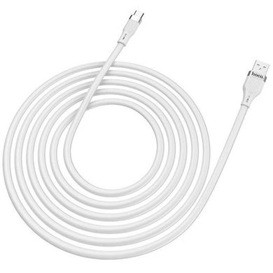 USB Cable Hoco U72 Forest Silicone Type-C White 1.2m фото