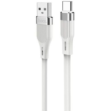 USB Cable Hoco U72 Forest Silicone Type-C White 1.2m фото