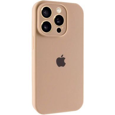 Чохол Silicone Case Full Camera Protective AA для Apple iPhone 16 Pro Desert Gold фото