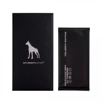 Захисне скло Doberman для iPhone 16 Plus/15 Plus Black фото