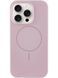 Чохол Silicone Case Full Protective (AA) NO LOGO with MagSafe для Apple iPhone 14 Pro Max Pink Sand