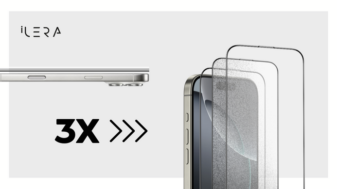 Захисне скло iLera ECO EverGlass for iPhone 17 Pro фото