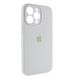 Чохол Silicone Case Full Camera Protective (AA) для Apple iPhone 15 Pro Max (Білий / White)