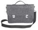 Фетровый чехол-сумка Gmakin для MacBook Air/Pro 13.3 серый с ручками (GS09) Gray