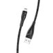 USB Cable Usams US-SJ396 Braided Data U41 MicroUSB Black 2m