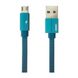 Кабель Micro-USB to USB Remax Kerolla RC-094m 1 метра Blue