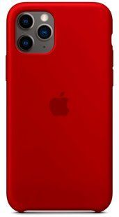 Чехол Silicone Case AA для Apple iPhone 11 Pro Pomergranate фото