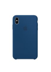 Чохол силіконовий soft-touch RCI Silicone case для iPhone Xs Max синій Blue Cobalt фото