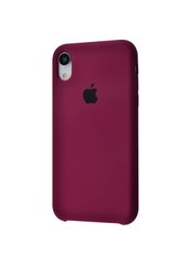 Чохол силіконовий soft-touch ARM Silicone case для iPhone Xr червоний Marsala фото