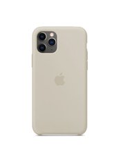 Чохол силіконовий soft-touch RCI Silicone case для iPhone 11 Pro сірий Stone фото