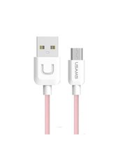 Кабель Micro-USB to USB Usams U-Turn 1 метр Pink (US-SJ098) фото