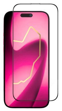 Защитное стекло iLera DeLuxe FullCover Glass для iPhone 15 Pro фото