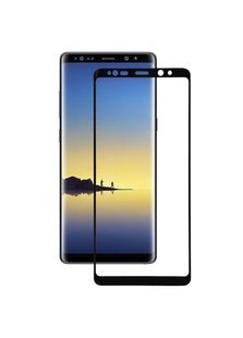 Защитное стекло 3D с рамкой для Samsung note 8 black фото