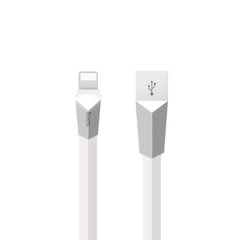 Кабель Lightning to USB Hoco X4 1,2 метра білий White фото