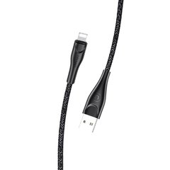 Кабель Lightning to USB Usams US-SJ394 U41 1 метр чорний Black фото