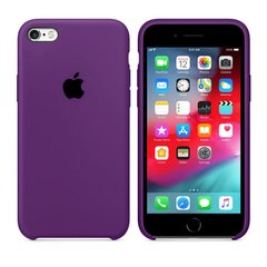 Чехол силиконовый soft-touch ARM Silicone Case для iPhone 6/6s фиолетовый Purple фото