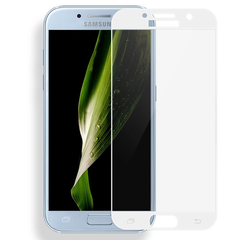 Защитное стекло с рамкой для Samsung A520(white) фото