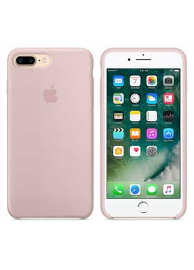 Чехол Apple Silicone case for iPhone 7+/8+ pink sand фото