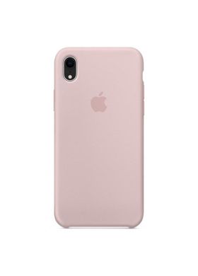 Чохол силіконовий soft-touch RCI Silicone case для iPhone Xr рожевий Pink Sand фото