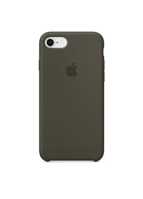 Чохол силіконовий soft-touch Apple Silicone Case для iPhone 7/8 / SE (2020) сірий Dark Olive фото