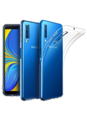 Чохол силіконовий ARM для Samsung A7 2018 прозорий Clear фото