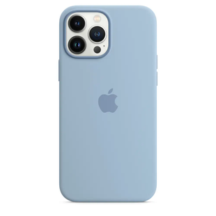 Чохол Silicone Case with Magsafe для Apple iPhone 13 Pro Max Blue Jay AAA фото