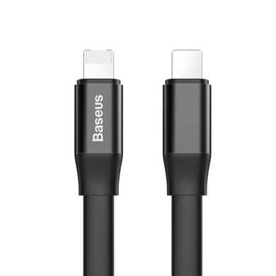 Кабель Lightning / Micro-USB to USB Baseus 2in1 (CALMBJ-01) 0,23 метра чорний Black фото