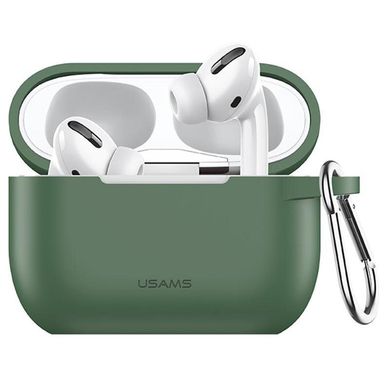 Usams Silicon Case AirPods Pro (US-BH568) Green фото