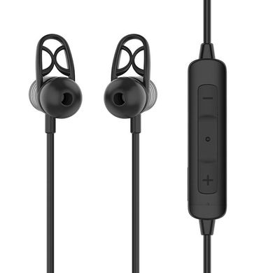Навушники бездротові вакуумні Hoco ES14 Sport Bluetooth з мікрофоном чорні Black фото