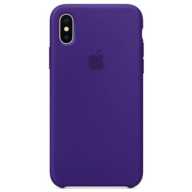 Чохол силіконовий soft-touch ARM Silicone case для iPhone X / Xs фіолетовий Ultra Violet фото