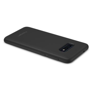 Чехол силиконовый Spigen Original Silicone Fit для Samsung Galaxy S10e черный Black фото